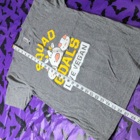 💟3 for $10💟PETA Cute Vegan Squad Shirt - Picture 6 of 7